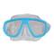 Swim Central 6.75" Sea Blue & Clear Recreational Swim Mask for Kids